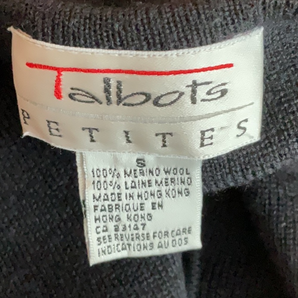 Talbots Merino Wool Cardigan - Picture 5 of 7